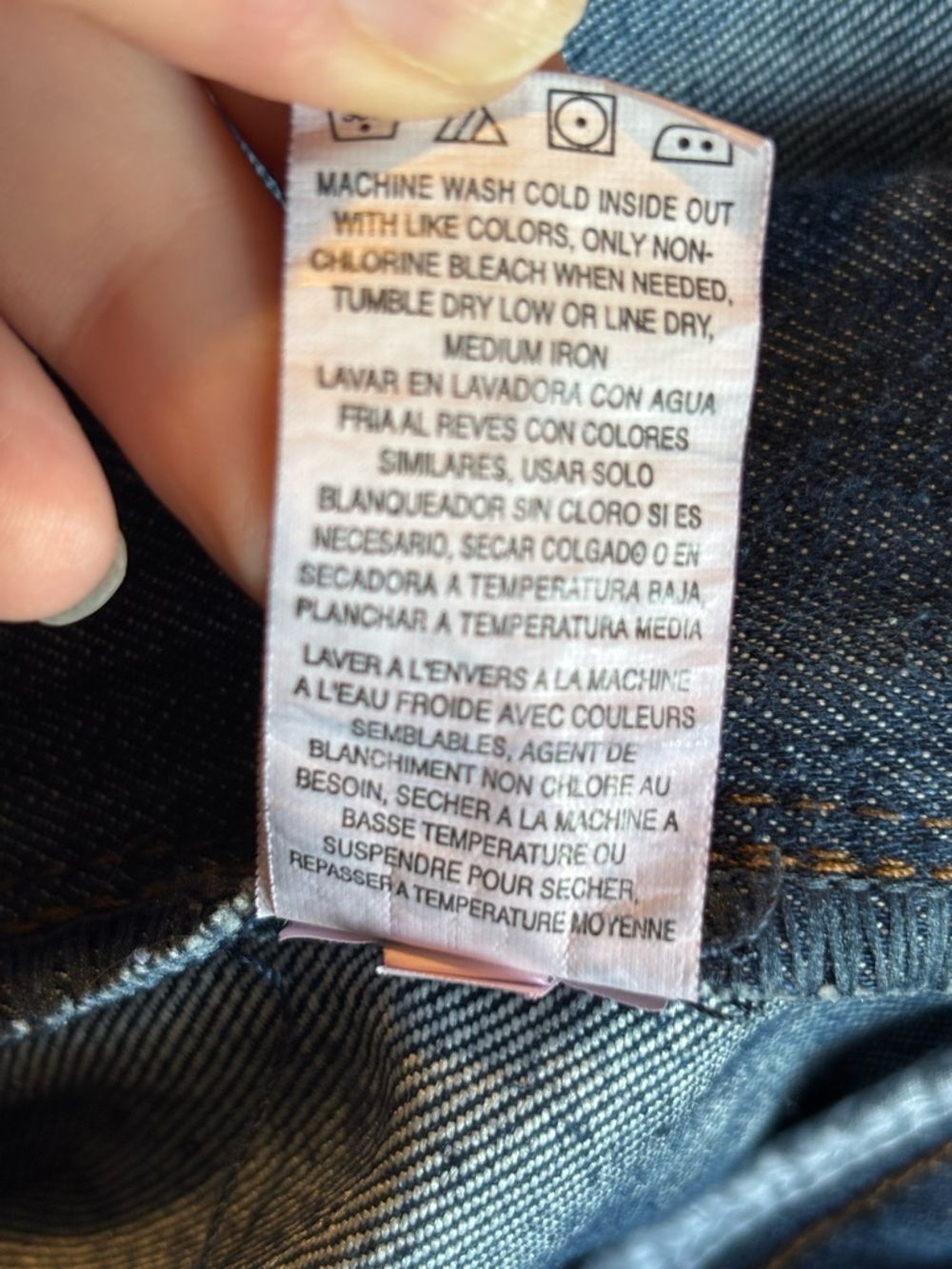 Size 16R Fit 1 Merona Jean Dark Flared Crop Jean - Picture 8 of 8